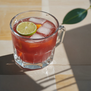 An image of the English Bishop cocktail submitted by Toby that contains Orange, Cloves, Port and Sugar