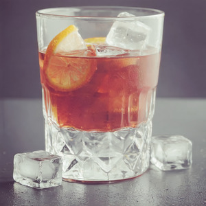 An Instagram of Island Old Fashioned cocktail