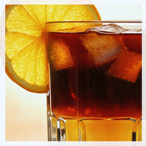 An image of the Kingston Club cocktail submitted by Toby that contains Drambuie, Pineapple Juice, Lime, Fernet Branca, Angostura Bitters, Soda Water and Orange