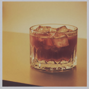 An image of the Knickerbocker á la Monsieur cocktail submitted by Toby that contains Gold Rum, Curaçao Triple Sec, Raspberry Syrup, Lemon, Orange and Pineapple