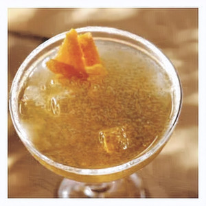 An image of the Rebel Champagne Flip cocktail submitted by Toby that contains Bourbon, Licor 43, Honey, Cream, Egg and Champagne