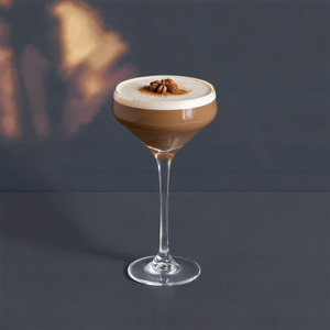 An image of the The Coffee Cocktail cocktail submitted by Toby that contains Cognac, LBV Port, Egg, Simple Syrup and Nutmeg