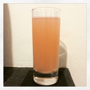 An image of the Beer and a Smoke cocktail submitted by Toby that contains Mezcal, Lime, Celery Bitters, Hot Sauce, Salt, Pepper, Celery Salt and Pilsner