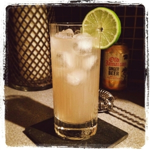 An image of the Bull Fight cocktail submitted by Toby that contains Reposado Tequila, Drambuie, Falernum, Lime, Ginger Beer and Lime