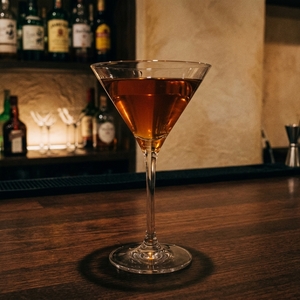 An image of the Champs-Élysées cocktail submitted by Toby that contains Cognac, Lemon, Green Chartreuse, Simple Syrup, Angostura Bitters and Lemon