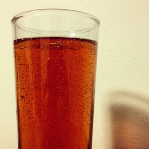 An image of the Club Cooler cocktail submitted by Toby that contains Sweet Vermouth, Grenadine, Lemon and Soda Water