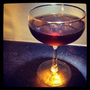 An Instagram of Crescent cocktail
