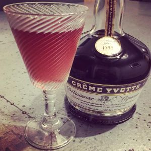 An Instagram of Crystal Slipper Cocktail cocktail