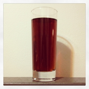 An image of the Dubonnet Fizz cocktail submitted by Toby that contains Dubonnet Rouge, Orange, Lemon, Cherry Brandy and Soda Water