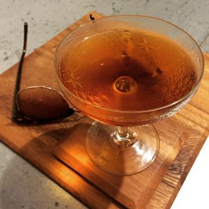An Instagram of El Presidente Cocktail No. 2 cocktail
