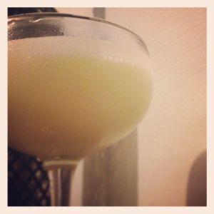 An image of the Golden Cadilac cocktail submitted by n0tquitethere that contains Galliano L'authentico, Crème de Cacao Blanc and Cream