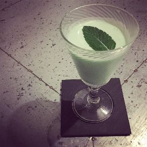 An Instagram of Grasshopper cocktail