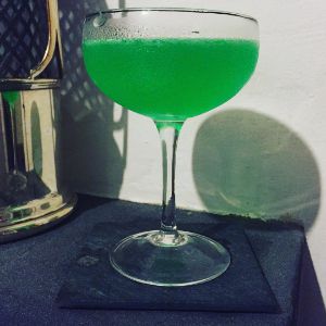 An Instagram of Green Dragon Cocktail cocktail