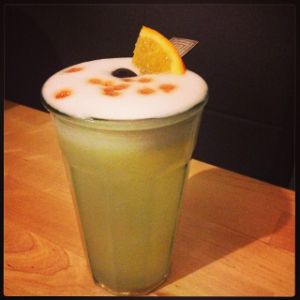 An Instagram of Gringo Pisco Sour cocktail