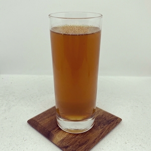 An image of the Jamaica Granito cocktail submitted by Toby that contains Brandy, Curaçao Triple Sec, Lemon Sorbet, Soda Water and Nutmeg