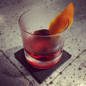 An Instagram of Kingston Negroni cocktail