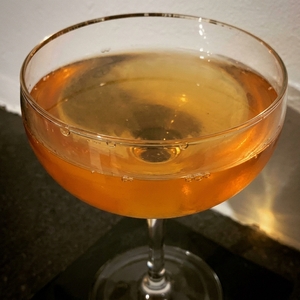 An image of the Oh! Henry cocktail submitted by Toby that contains Benedictine DOM, Blended Scotch and Ginger Ale