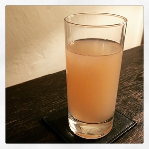 An image of the Palmetto Bug cocktail submitted by Toby that contains Mezcal, Drambuie, Grapefruit, Lime, Salt and Soda Water