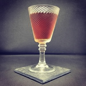 An image of the Parisian Pouse-Café cocktail submitted by Toby that contains Green Chartreuse, Curaçao Triple Sec and Kirschwasser