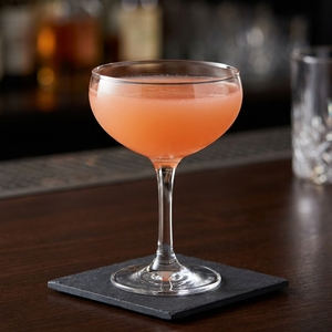 An image of the Pegu Club Cocktail cocktail submitted by Toby that contains London Dry Gin, Curaçao Triple Sec, Lime and Angostura Bitters