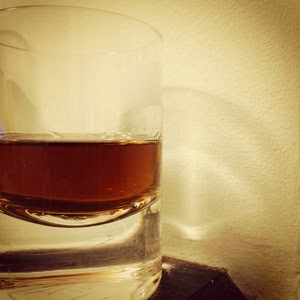 An image of the Pumpernickel cocktail submitted by Toby that contains Bourbon, Punt e Mes, Ramazzotti and Angostura Bitters