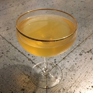 An image of the Punch Romaine cocktail submitted by Toby that contains Caster Sugar, Lemon, Egg, Water, Gold Rum and Champagne