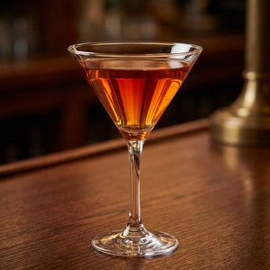 An image of the Rio Grande cocktail submitted by Toby that contains Sweet Vermouth, London Dry Gin and Blanco Tequila
