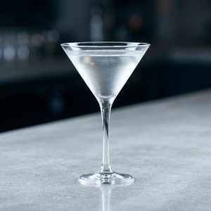 An image of the Tropical Cocktail cocktail submitted by Toby that contains Crème de Cacao Blanc, Maraschino Liqueur, Dry Vermouth and Aromatic Bitters