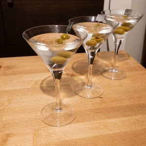 An image of the Western Rose Cocktail cocktail submitted by Toby that contains London Dry Gin, Apricot Brandy, Dry Vermouth and Lemon