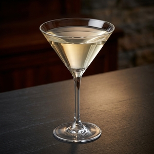 An image of the Western Rose Cocktail cocktail submitted by Toby that contains London Dry Gin, Apricot Brandy, Dry Vermouth and Lemon